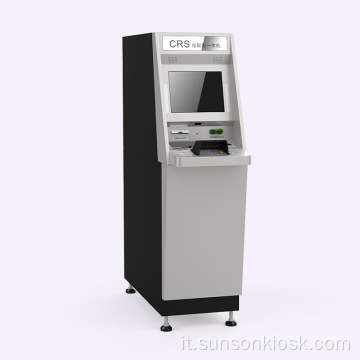 Sistema di riciclaggio dei contanti CRS per gli aeroporti
